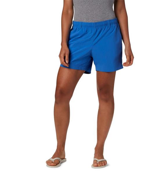 Columbia PFG Backcast Shorts Blue For Women's NZ98253 New Zealand